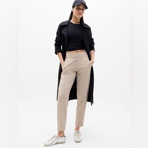 Athleta Brooklyn Ankle Pant Size 4 Petite Abalone Bone Cream